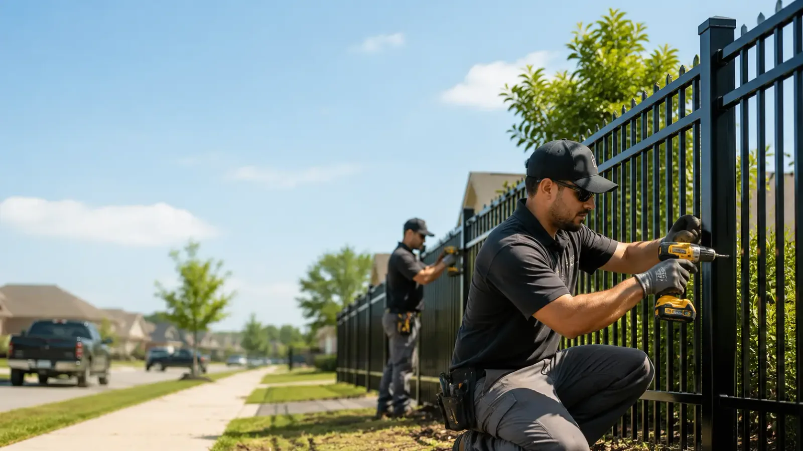 Metal Fence Installation in Blue Point, NY